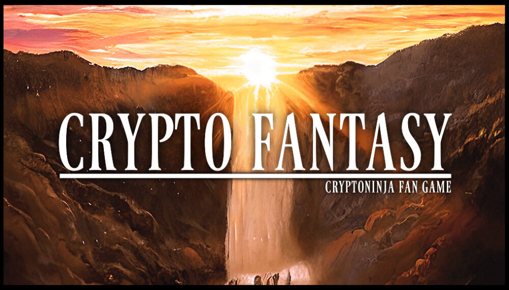 cryptofantasyのロゴ画面